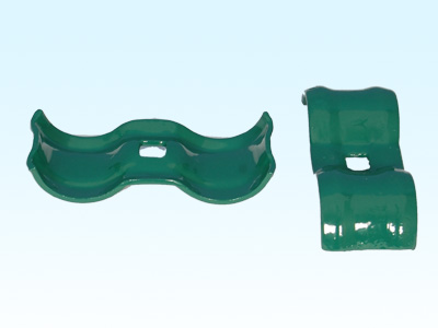 Green Powder Coated Kennel Clamp