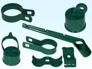 Green Powder Coated